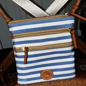 Cute blue and white crossbody!